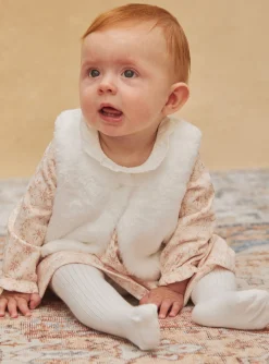 Sergent Major Tenues & Ensembles-Robe, gilet, collants à imprimé fleuri