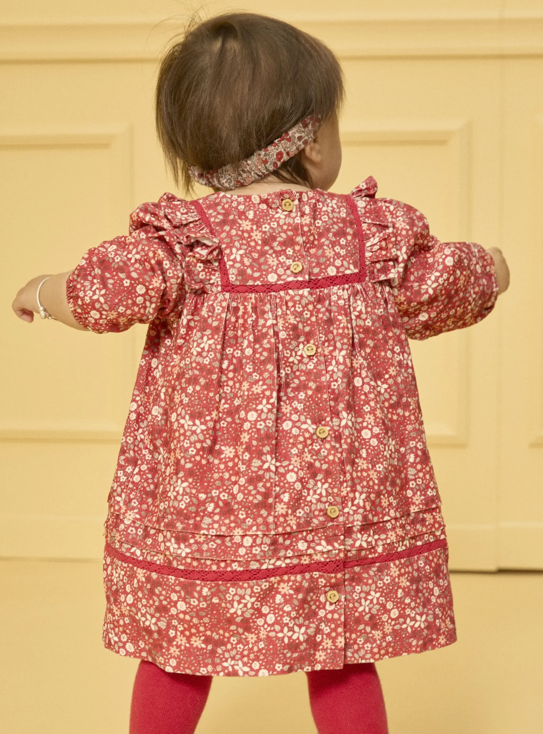 Sergent Major Robe-Robe imprimée fleuri