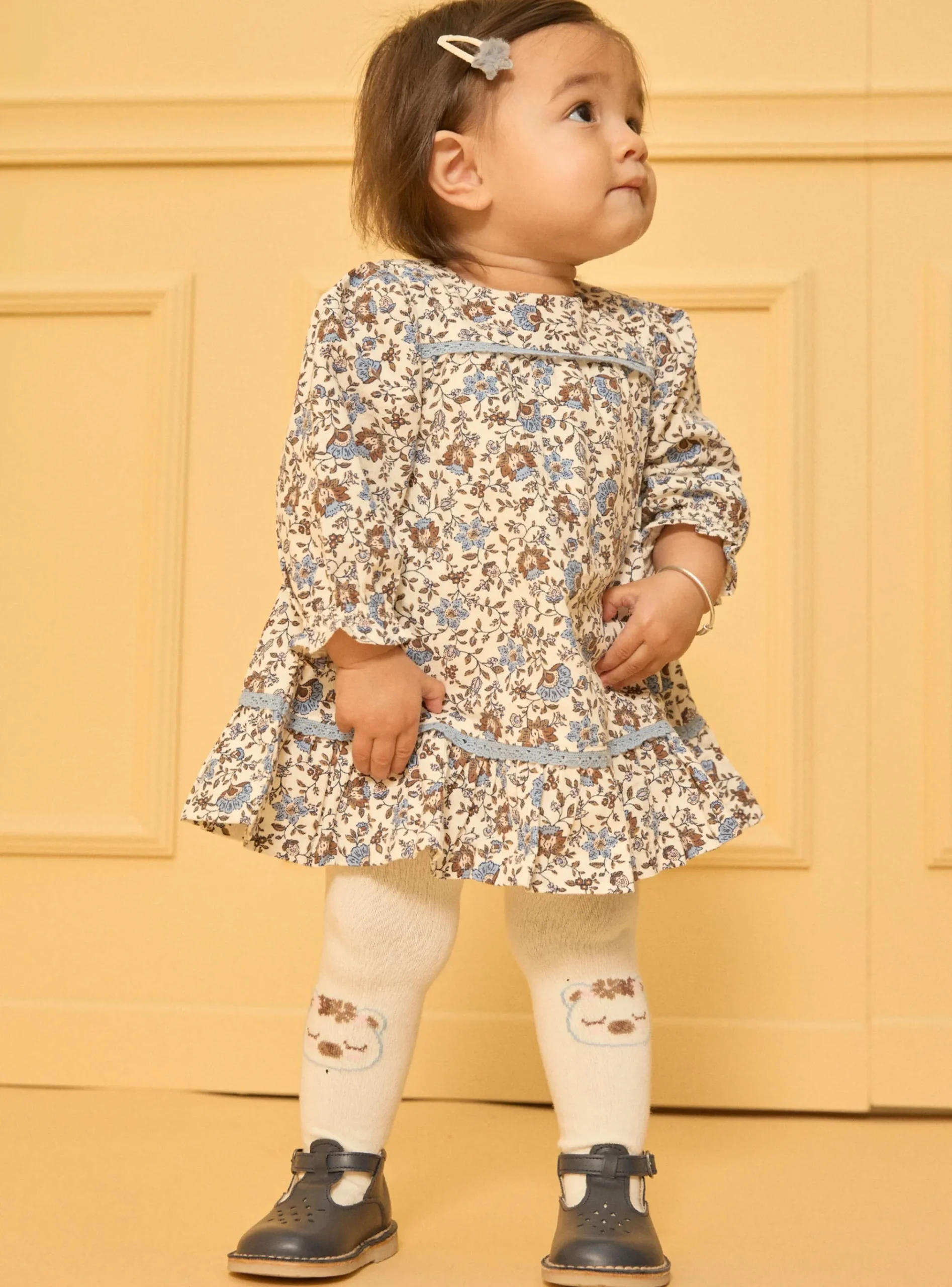 Sergent Major Robe-Robe imprimée fleuri