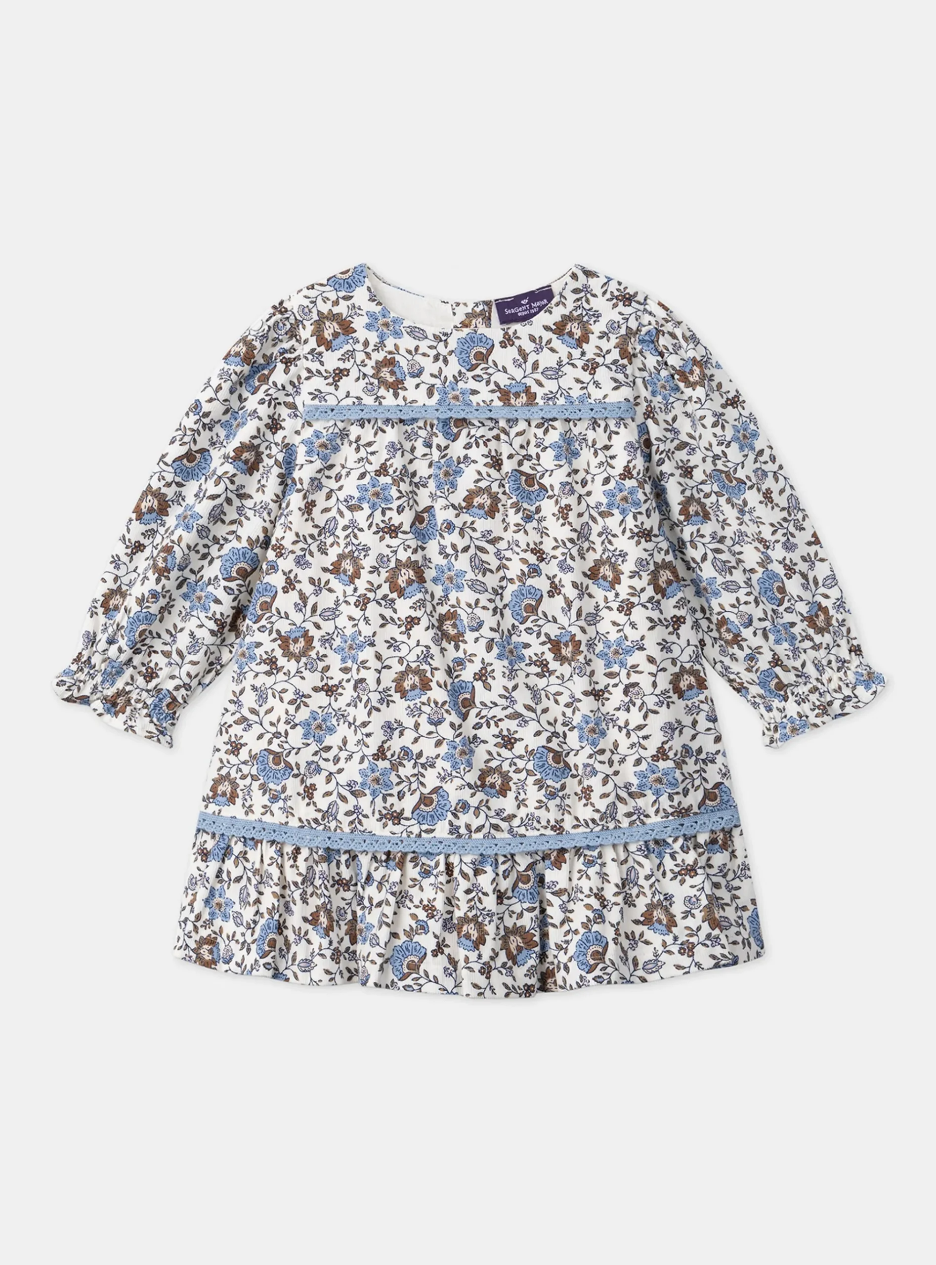 Sergent Major Robe-Robe imprimée fleuri
