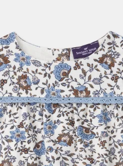 Sergent Major Robe-Robe imprimée fleuri