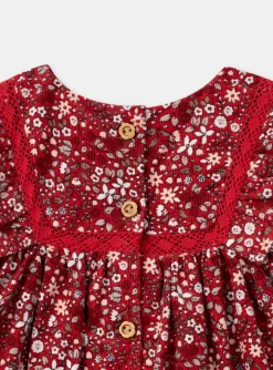 Sergent Major Robe-Robe imprimée fleuri