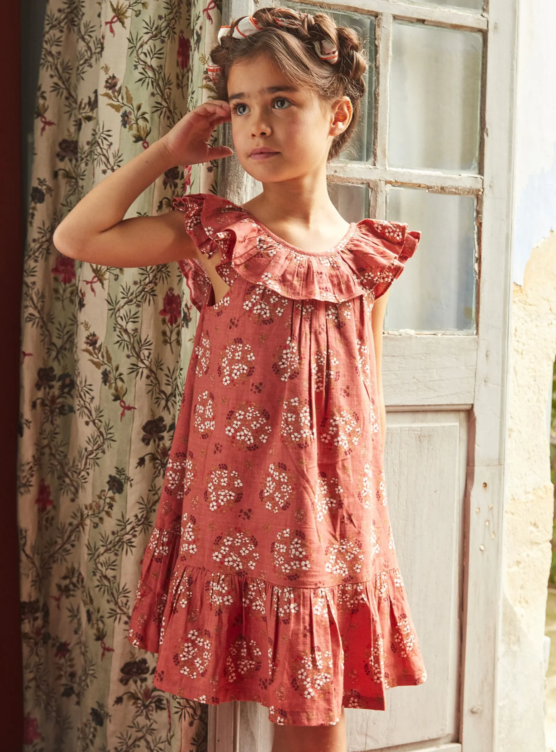 Sergent Major Robe & Combinaison-Robe imprimés fleuris