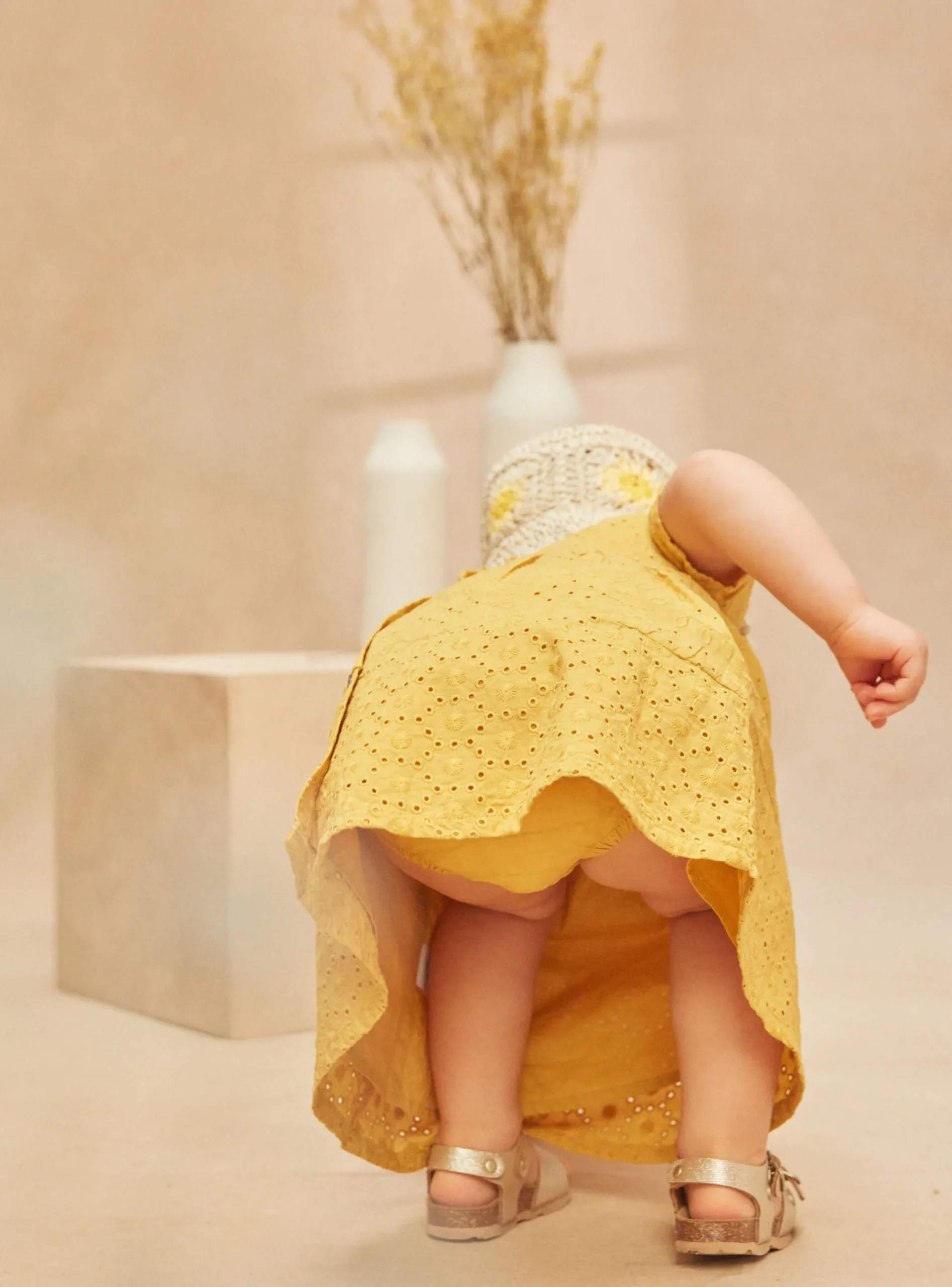Sergent Major Robe-Robe Jaune