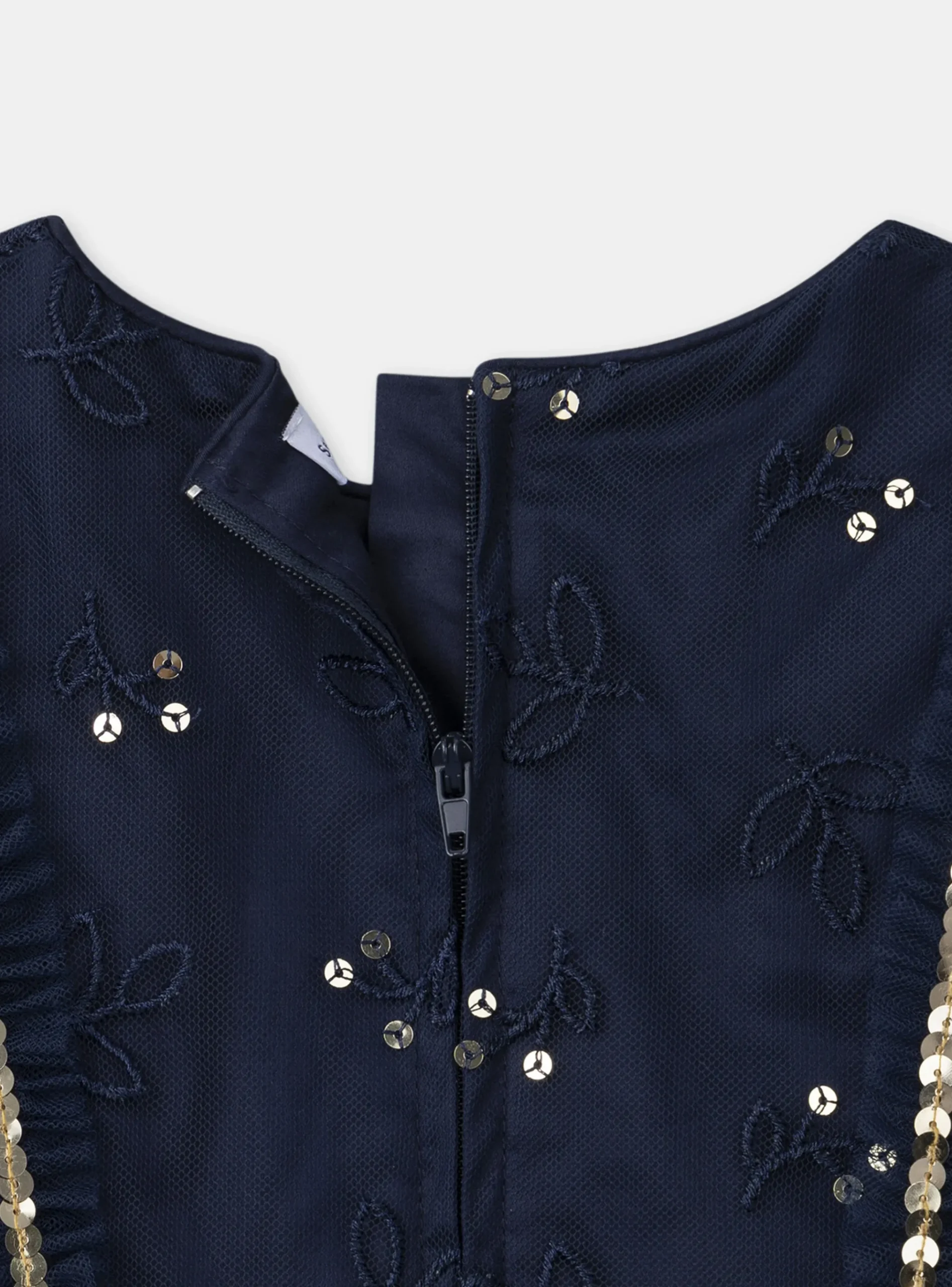 Sergent Major Robe & Combinaison-Robe marine en tulle