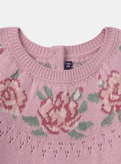Sergent Major Robe & Combinaison-Robe pull rose