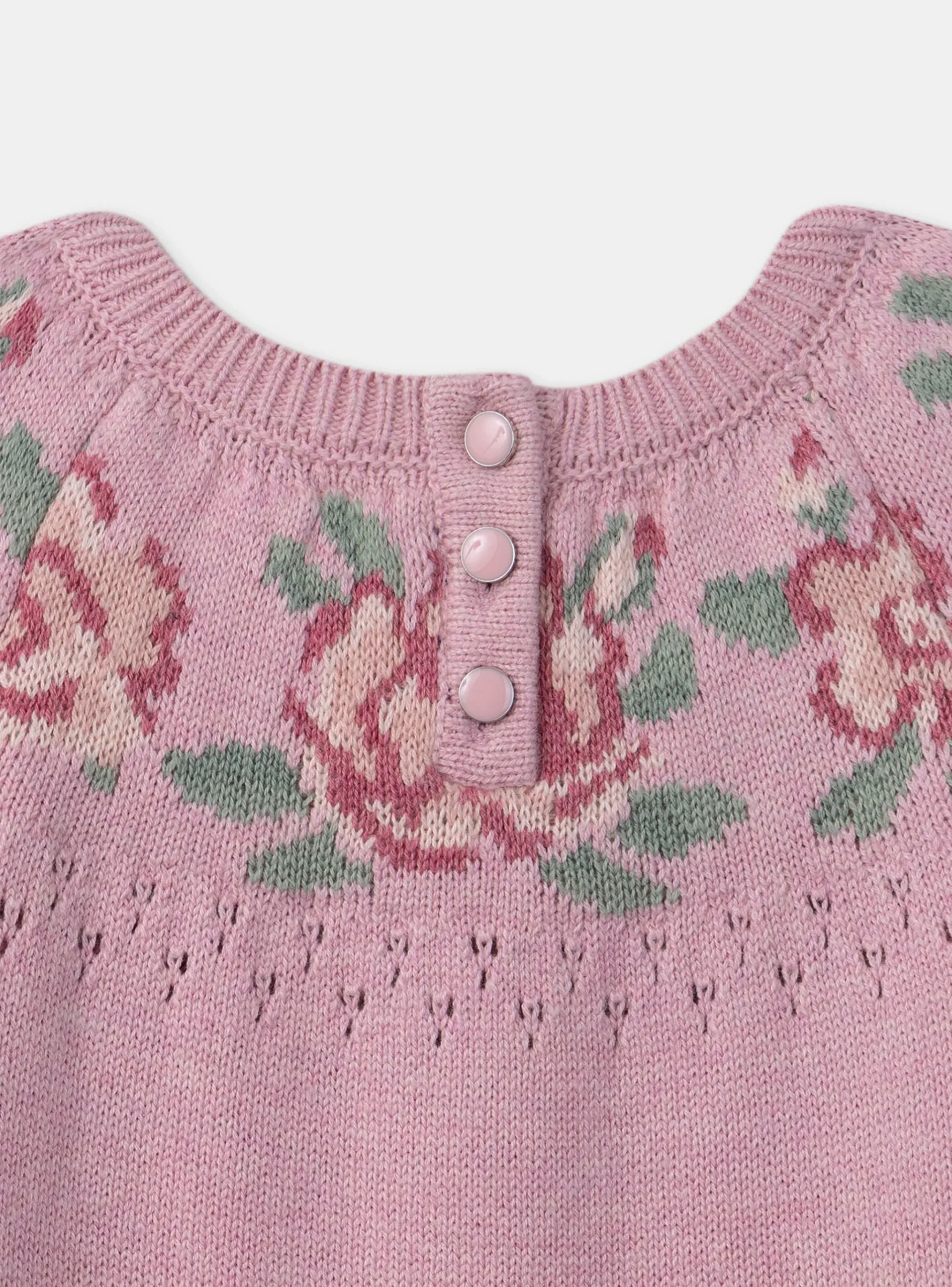Sergent Major Robe & Combinaison-Robe pull rose