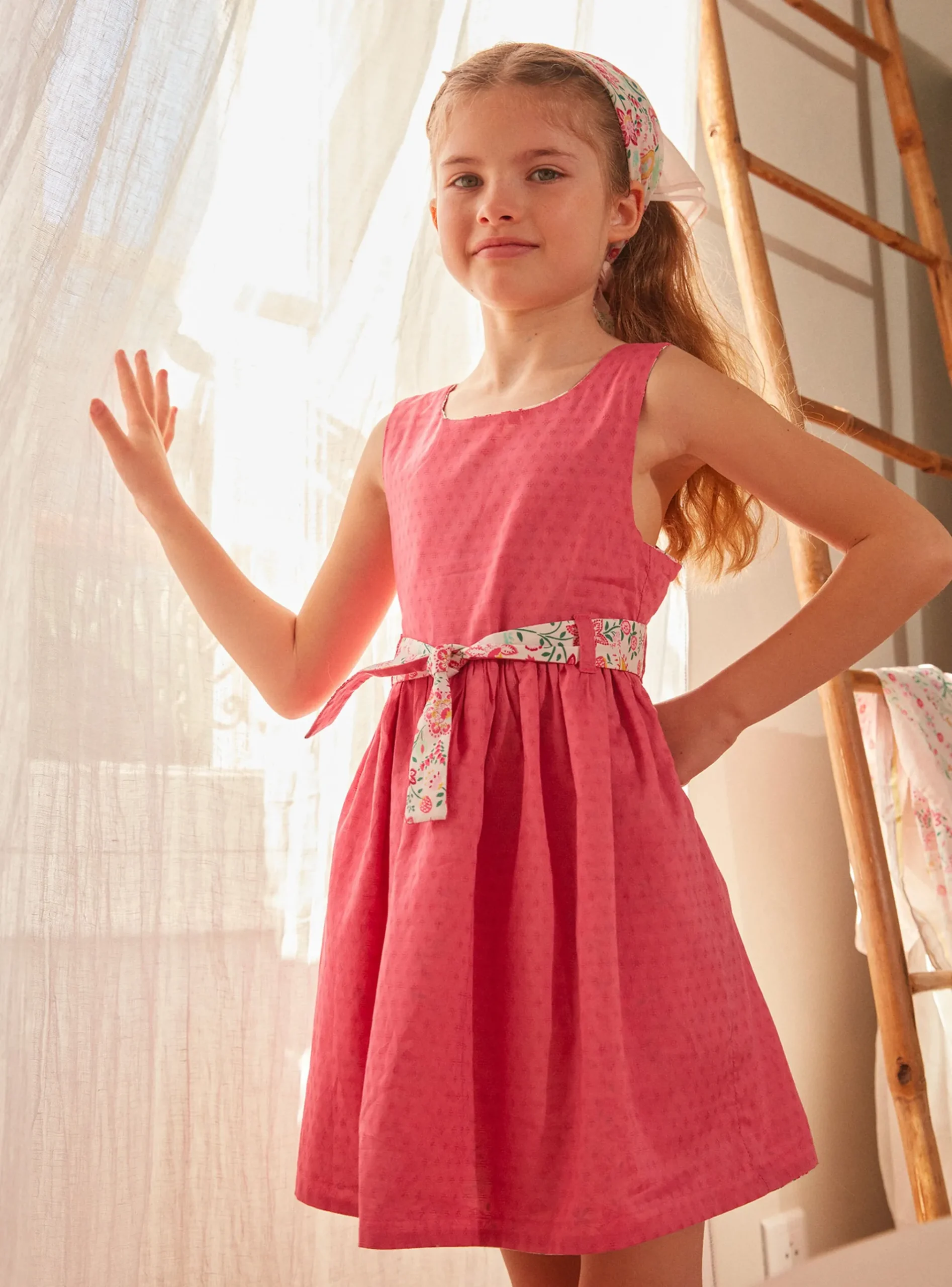 Sergent Major Robe & Combinaison-Robe rose réversible