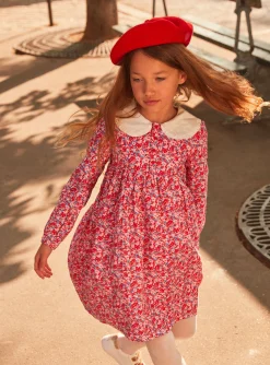 Sergent Major Robe & Combinaison-Robe rose, rouge et lilas à imprimé fleuri