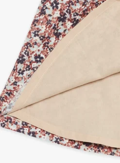 Sergent Major Robe-Robe sans manches beige &agrave; imprim&eacute; fleuri