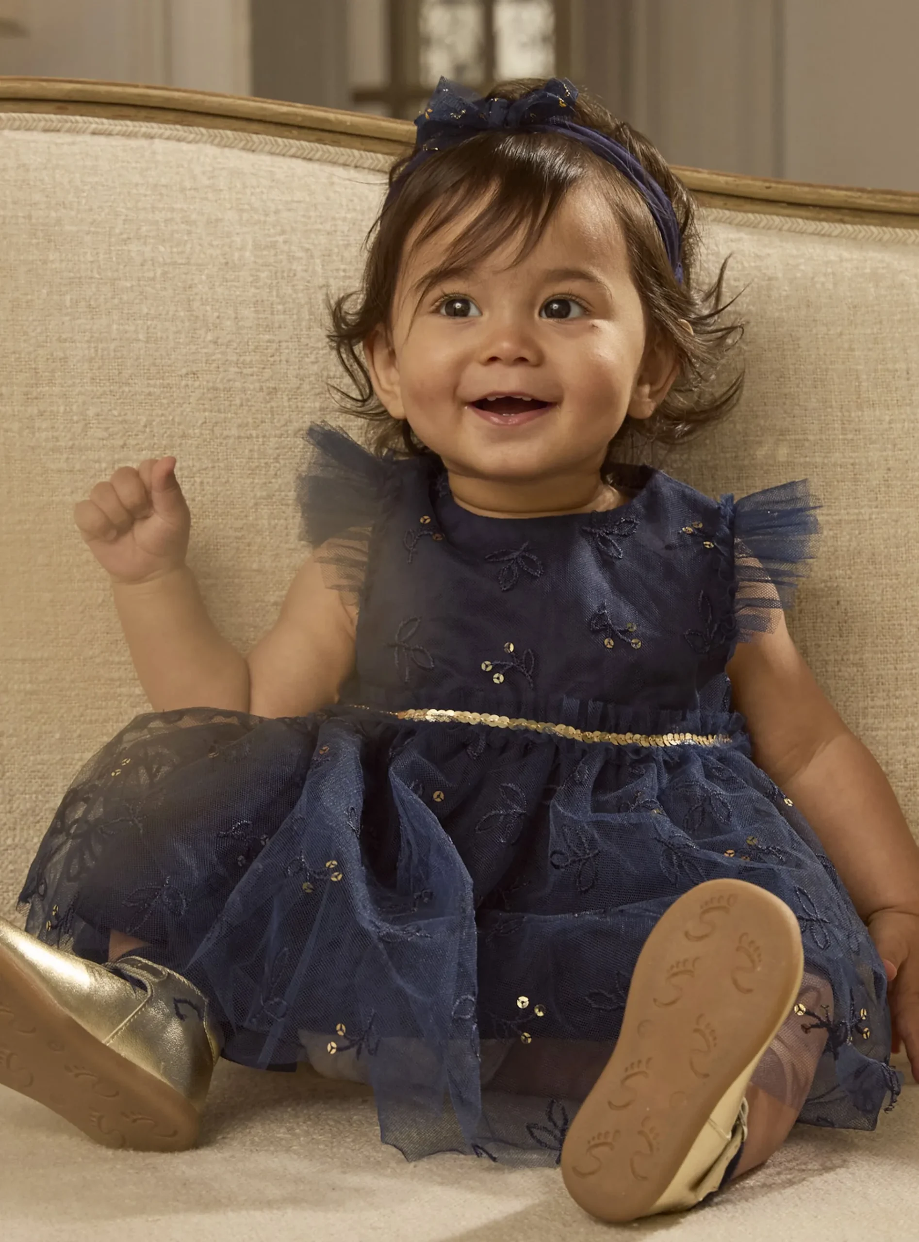 Sergent Major Robe-Robe sans manches tulle
