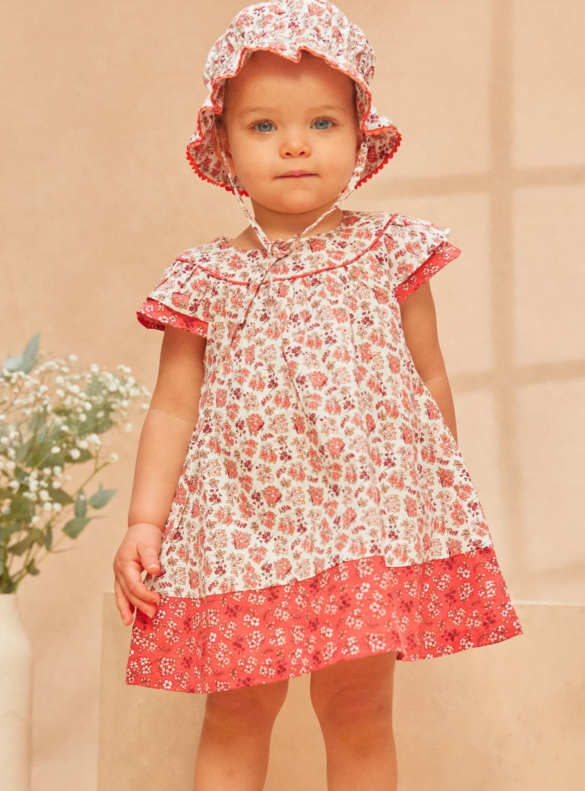 Sergent Major Robe-Robe terracotta patchwork