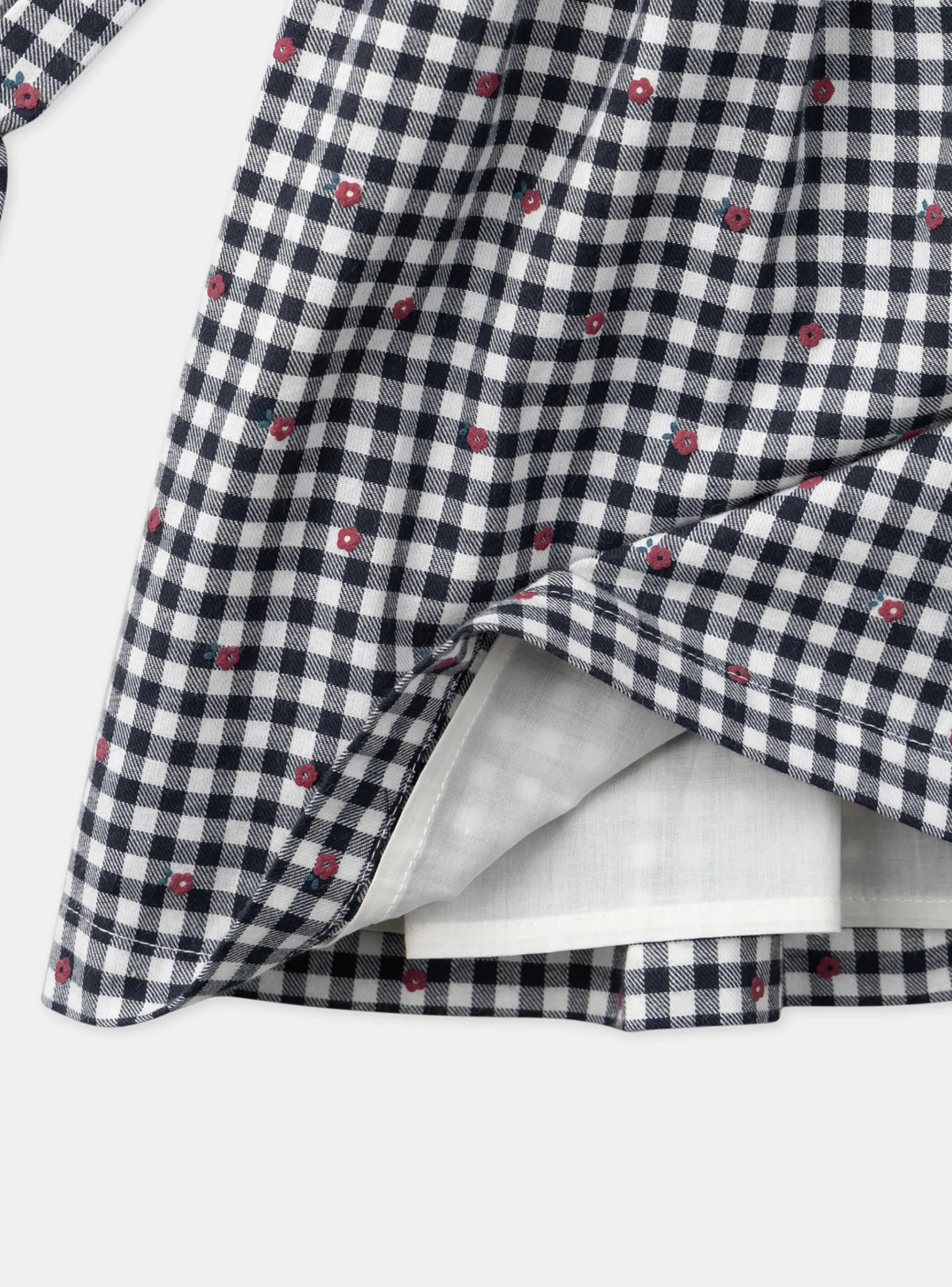 Sergent Major Robe & Combinaison-Robe vichy à motifs fleurs