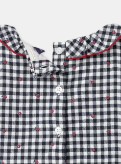 Sergent Major Robe & Combinaison-Robe vichy à motifs fleurs