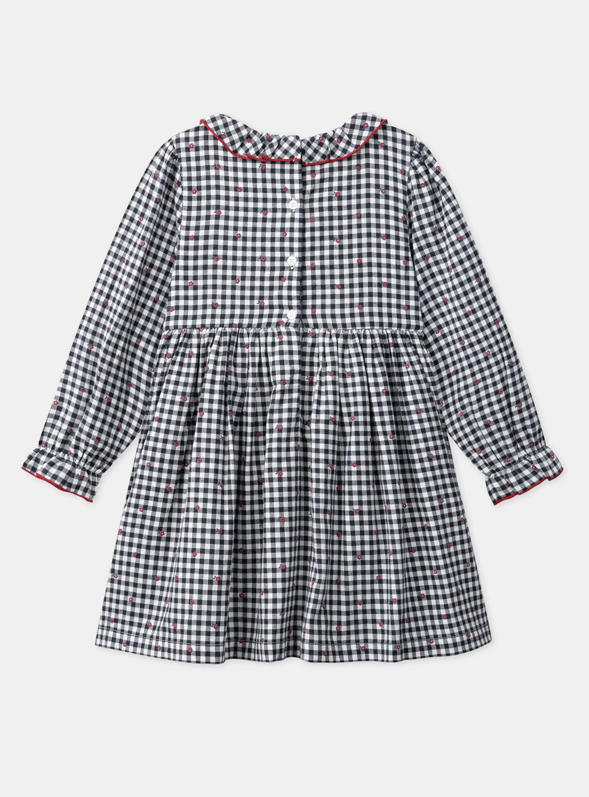 Sergent Major Robe & Combinaison-Robe vichy à motifs fleurs