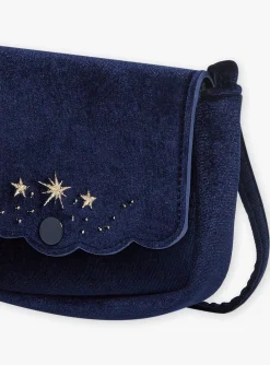 Sergent Major Sac, Cartable & Parapluie-Sac bandouli&egrave;re bleu marine en velours