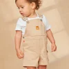Sergent Major Ensemble, Combinaison & Salopette-Salopette Courte Beige