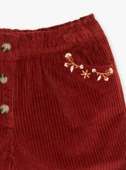 Sergent Major Jupe & Short-Short brique en velours