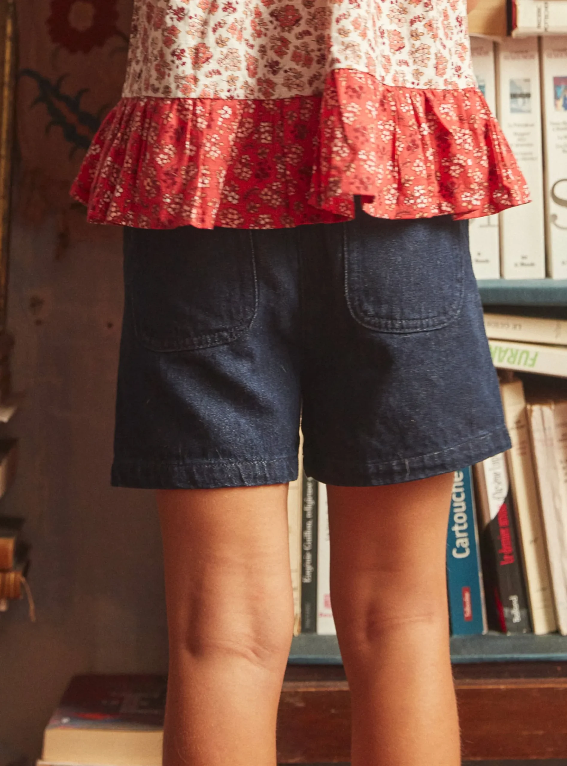 Sergent Major Jupe & Short-Short Denim