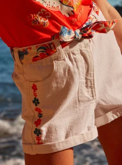 Sergent Major Jupe & Short-Short Ecru