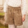 Sergent Major Jupe & Short-Short en velours fleuri