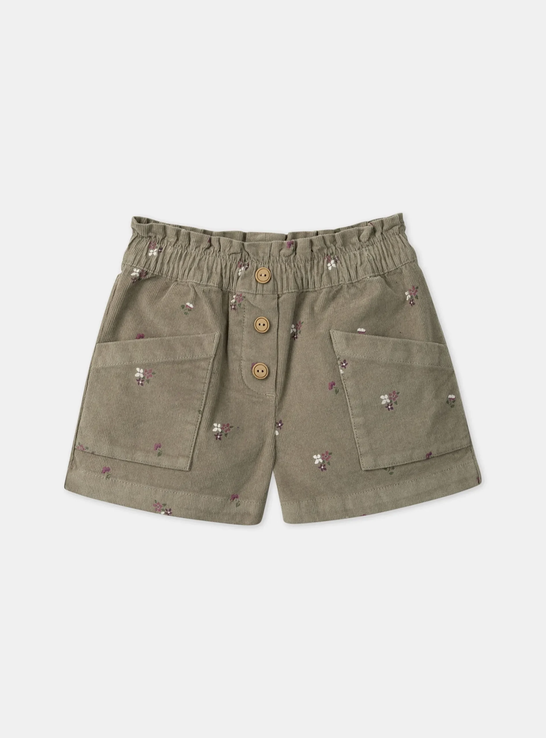 Sergent Major Jupe & Short-Short en velours fleuri
