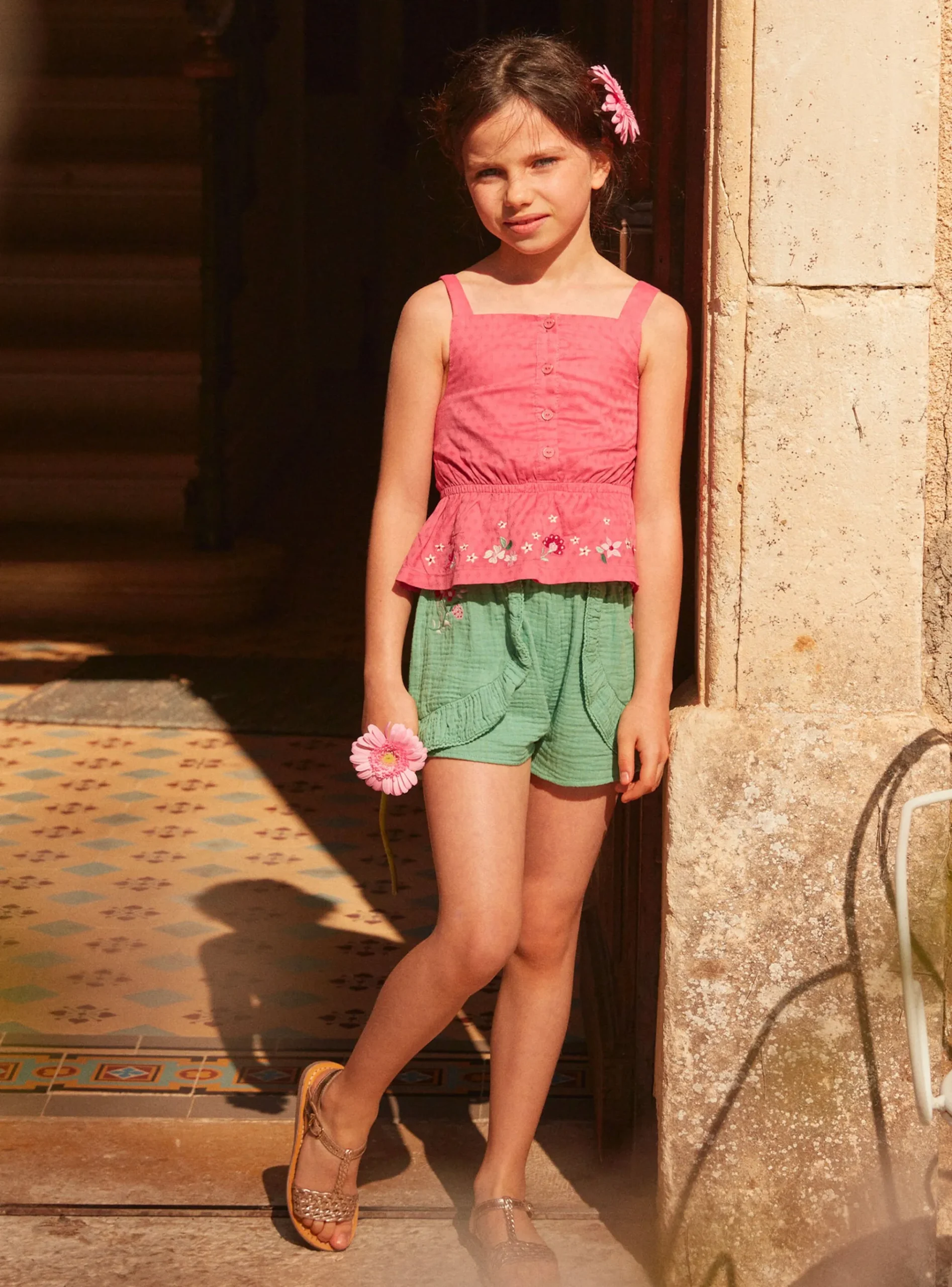 Sergent Major Jupe & Short-Short Vert