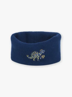 Sergent Major Chapeau & Tour De Cou | Bonnet, Echarpe, & Gant-Snood bleu p&eacute;trole en tricot