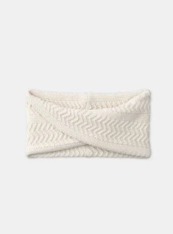 Sergent Major Bonnet, Echarpe & Gant-Snood crois&eacute; &eacute;cru