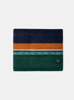 Sergent Major Bonnet, Echarpe, & Gant-Snood en maille