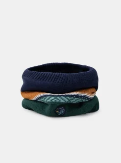 Sergent Major Bonnet, Echarpe, & Gant-Snood en maille