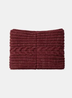 Sergent Major Bonnet, Echarpe & Gants-Snood maille fantaisie