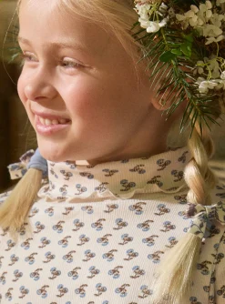 Sergent Major Pull, Gilet & Cardigan-Sous-pull &agrave; fleurs