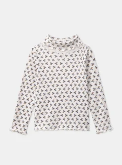 Sergent Major Pull, Gilet & Cardigan-Sous-pull &agrave; fleurs