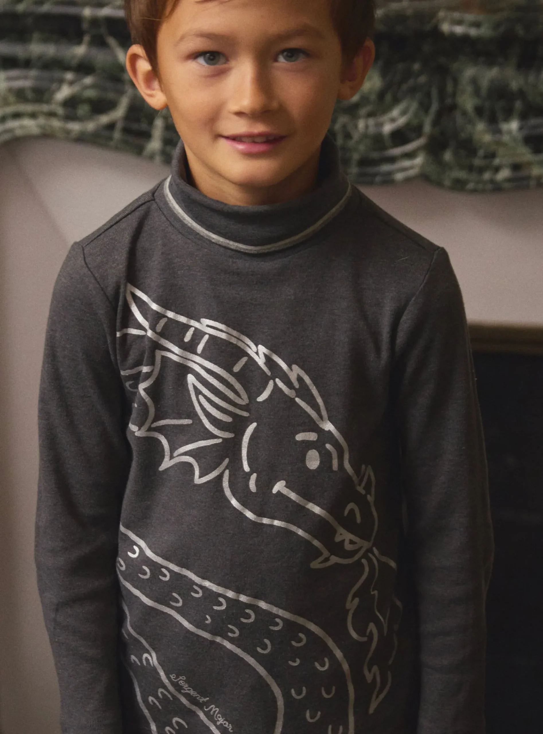 Sergent Major Pull, Gilet & Sweat-Sous-pull Gris Dragon