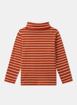 Sergent Major Pull, Gilet & Sweat-Sous-pull Rayé Orange