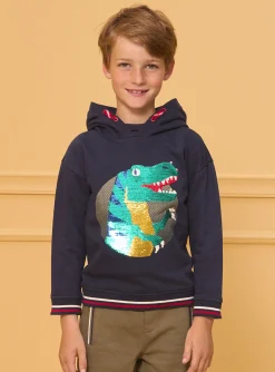 Sergent Major Pull, Gilet & Sweat-Sweat à capuche Dinosaure