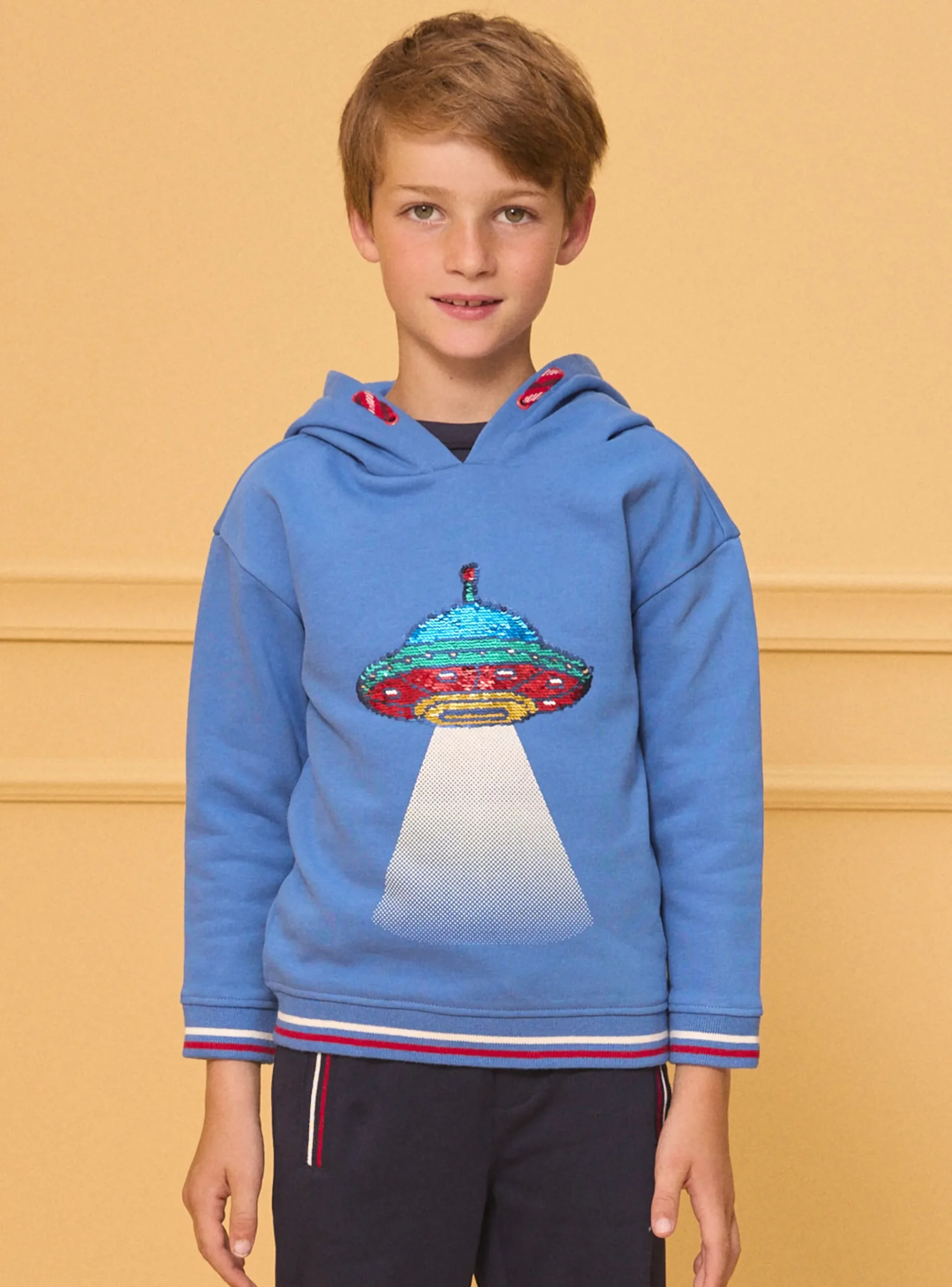 Sergent Major Pull, Gilet & Sweat-Sweat à capuche Soucoupe Volante