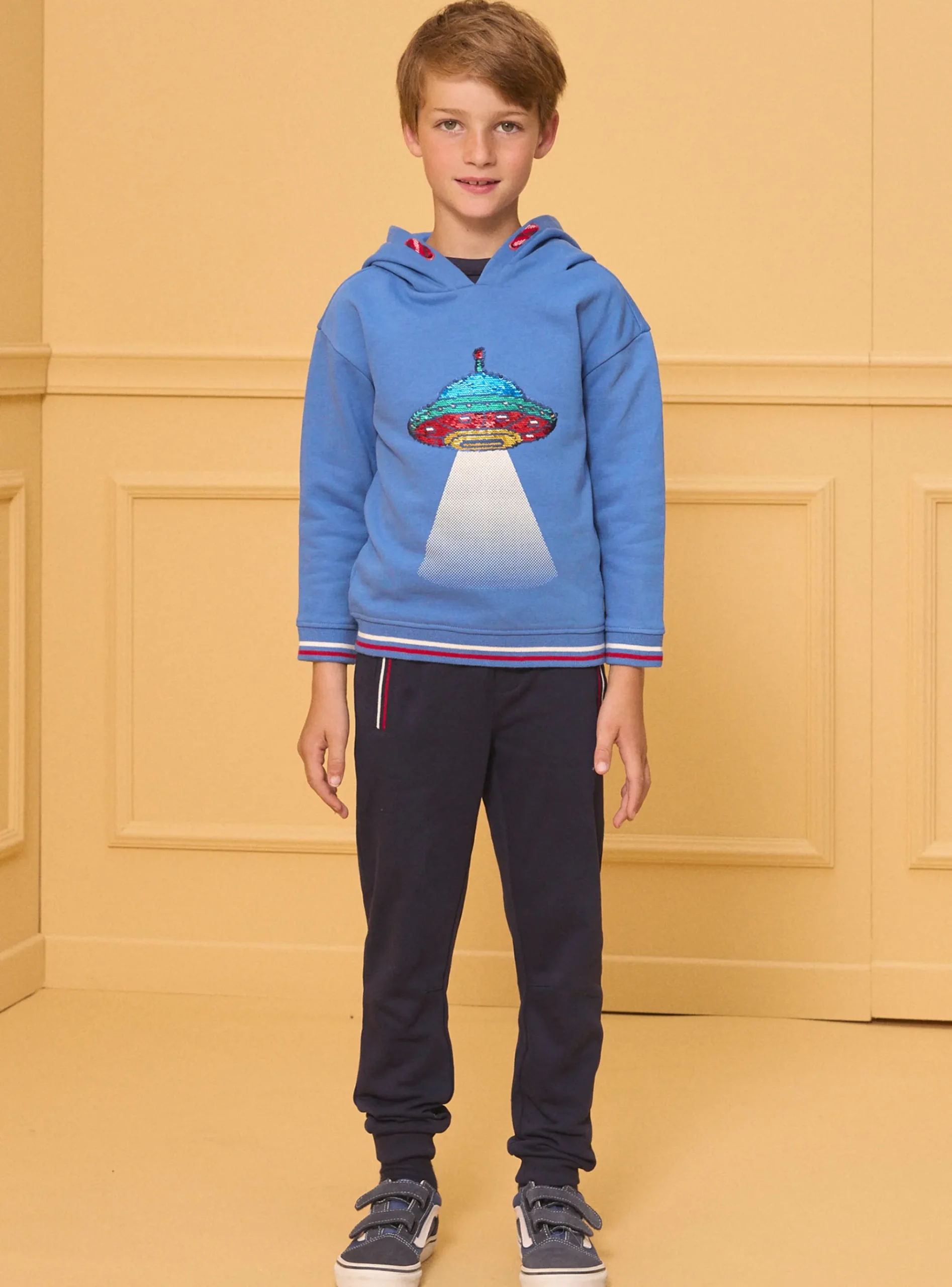 Sergent Major Pull, Gilet & Sweat-Sweat à capuche Soucoupe Volante