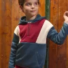 Sergent Major Pull, Gilet & Sweat-Sweat &agrave; capuche Tricolore