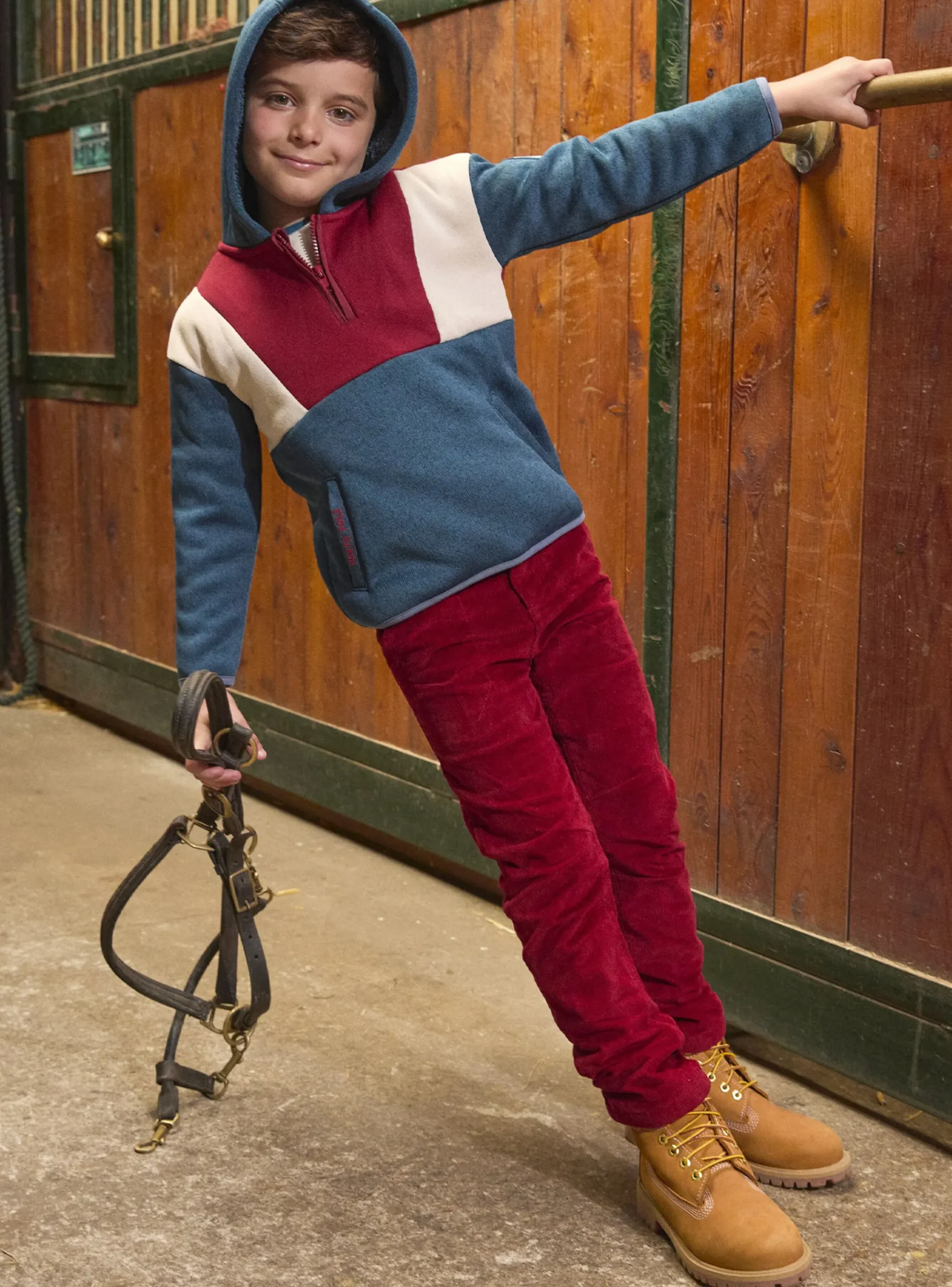 Sergent Major Pull, Gilet & Sweat-Sweat à capuche Tricolore