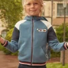 Sergent Major Pull, Gilet & Sweat-Sweat &agrave; capuche zipp&eacute; Dino