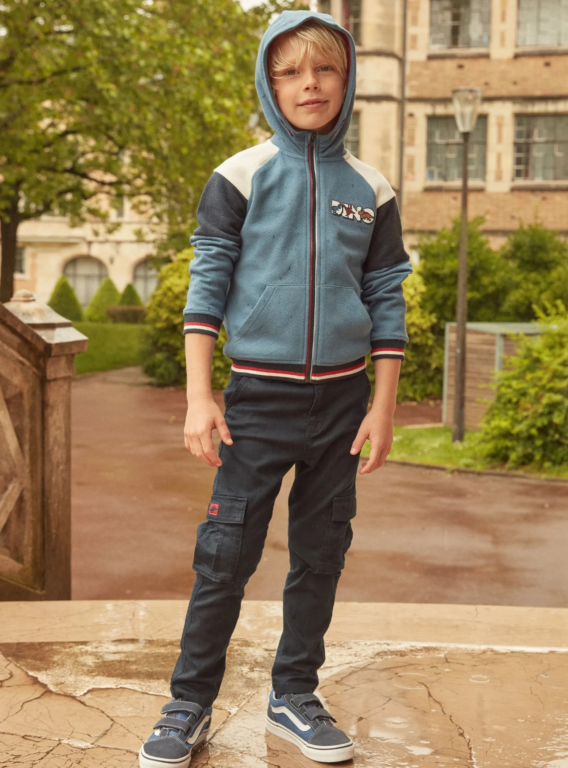 Sergent Major Pull, Gilet & Sweat-Sweat à capuche zippé Dino