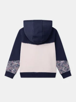 Sergent Major Tenues De Sport-Sweat à capuche zippé fleuri