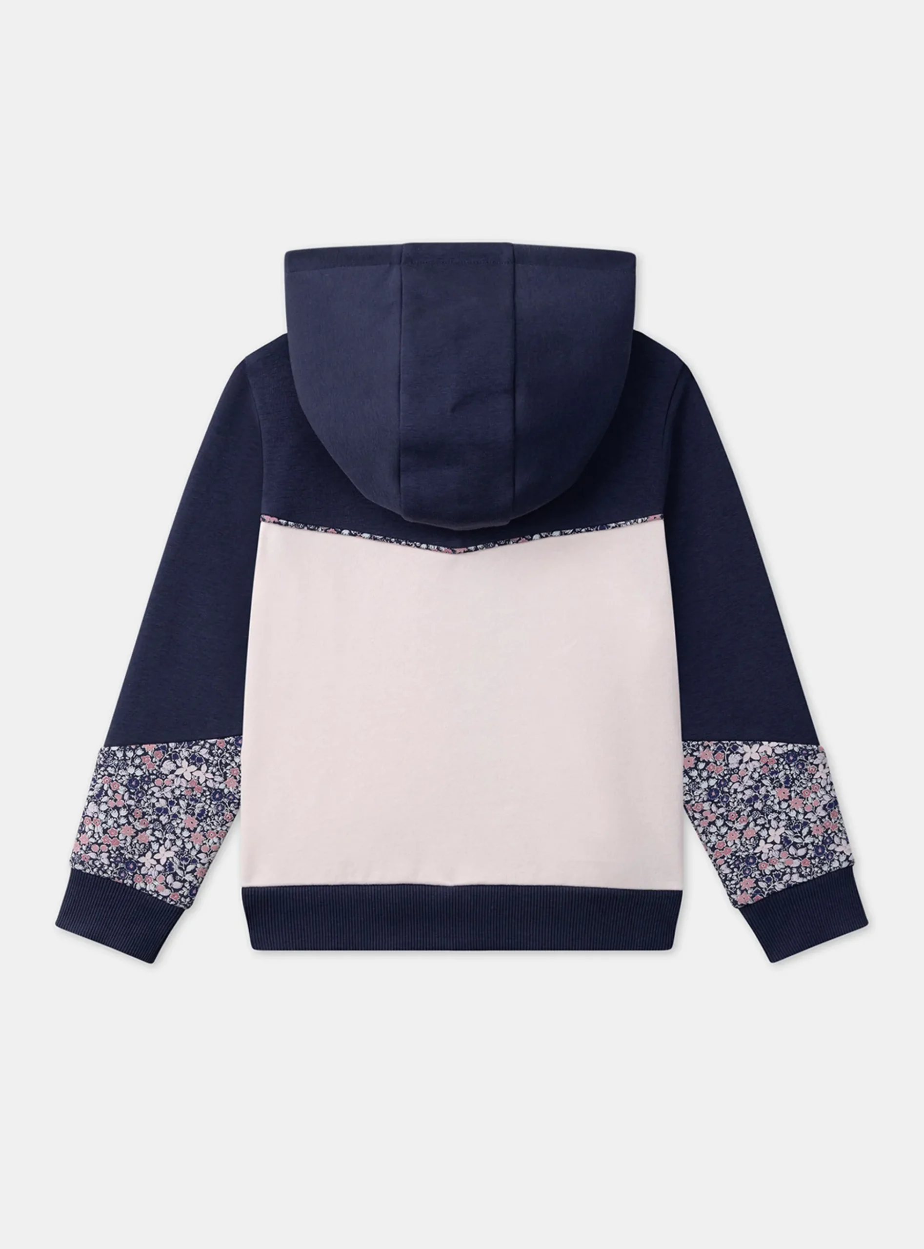 Sergent Major Tenues De Sport-Sweat à capuche zippé fleuri