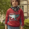 Sergent Major Pull, Gilet & Sweat-Sweat dino &agrave; sequins