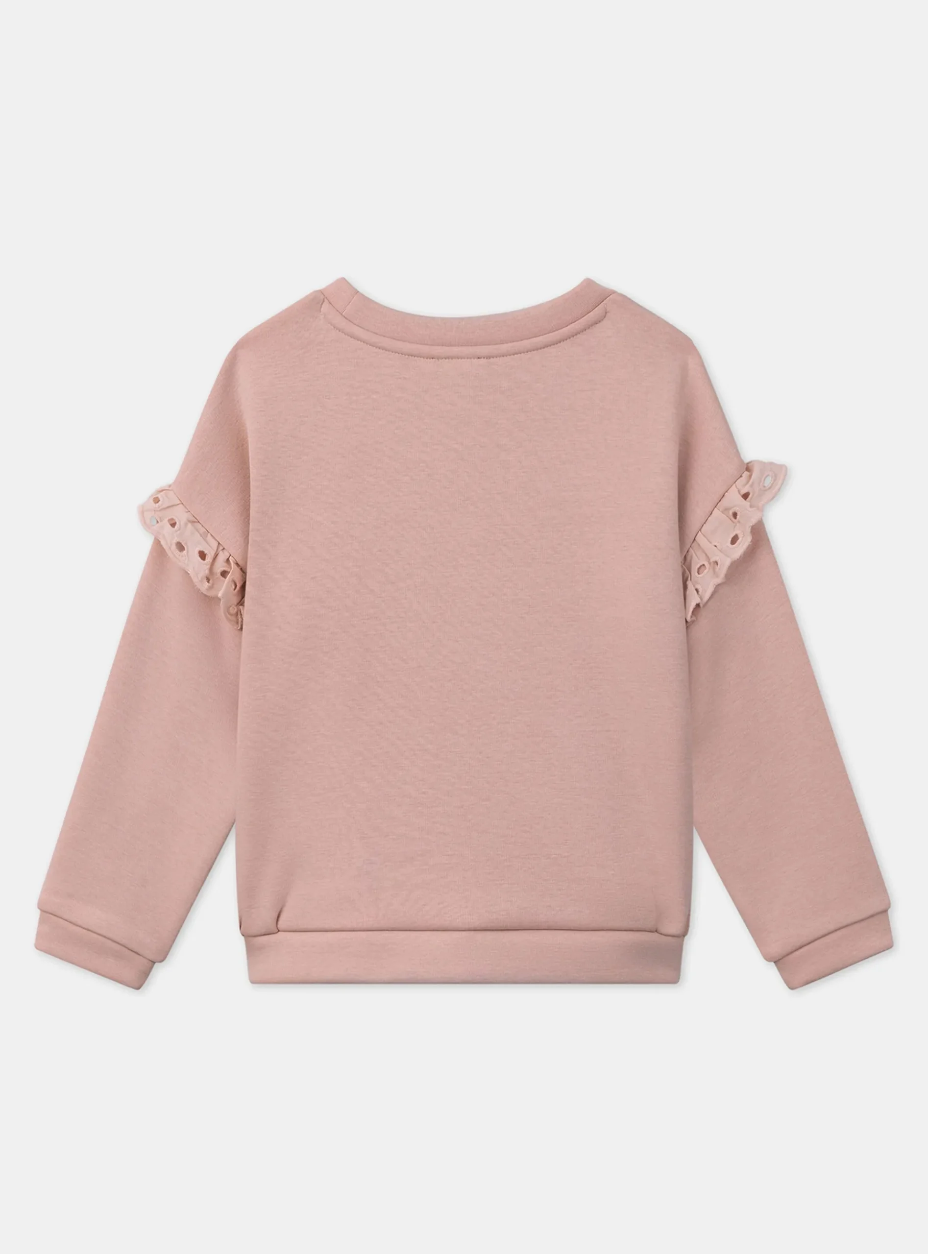 Sergent Major Blouse & T-shirt-Sweat rose doublé polaire