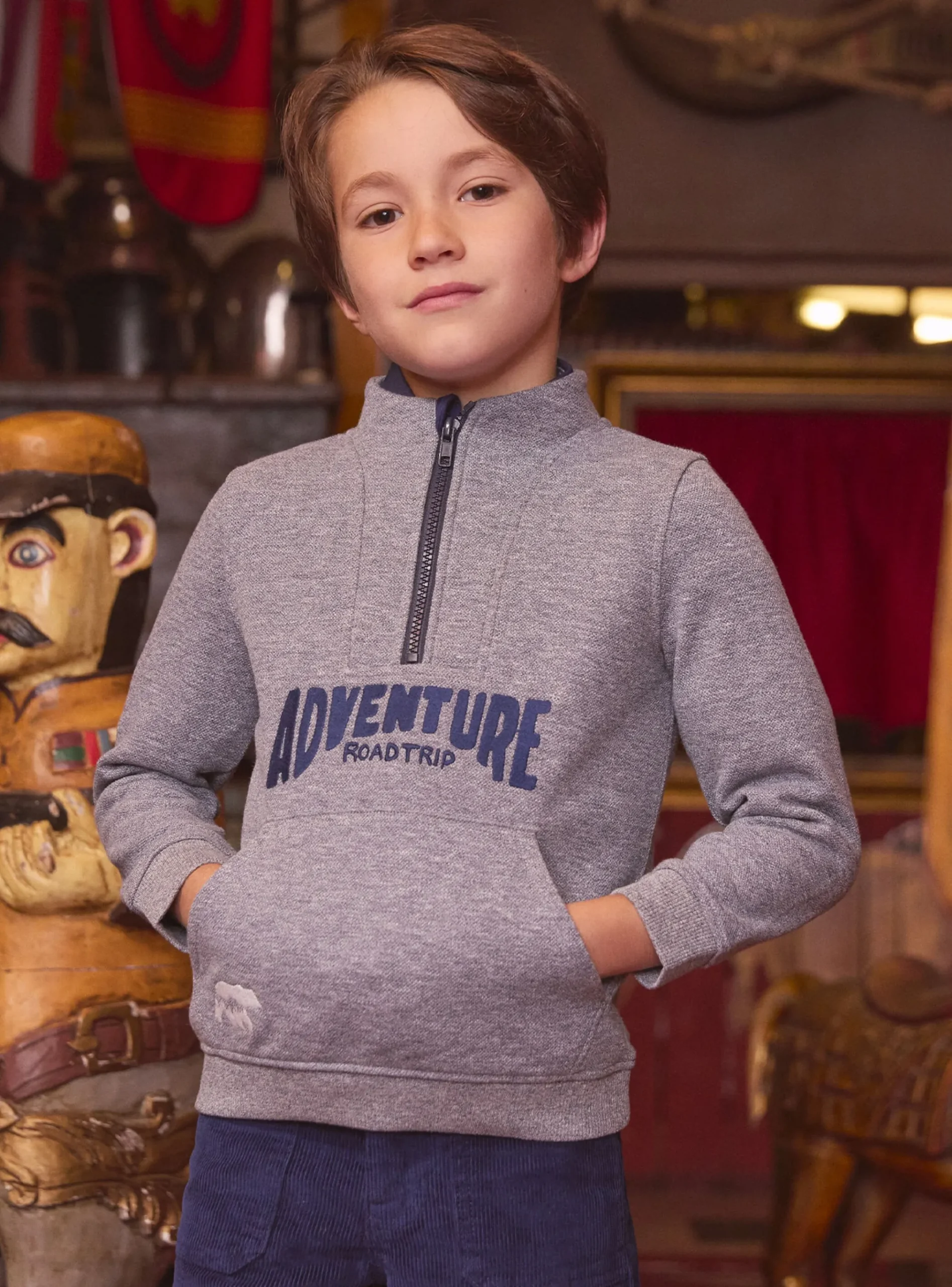 Sergent Major T-shirt & Polo-Sweat Shirt Bleu chiné