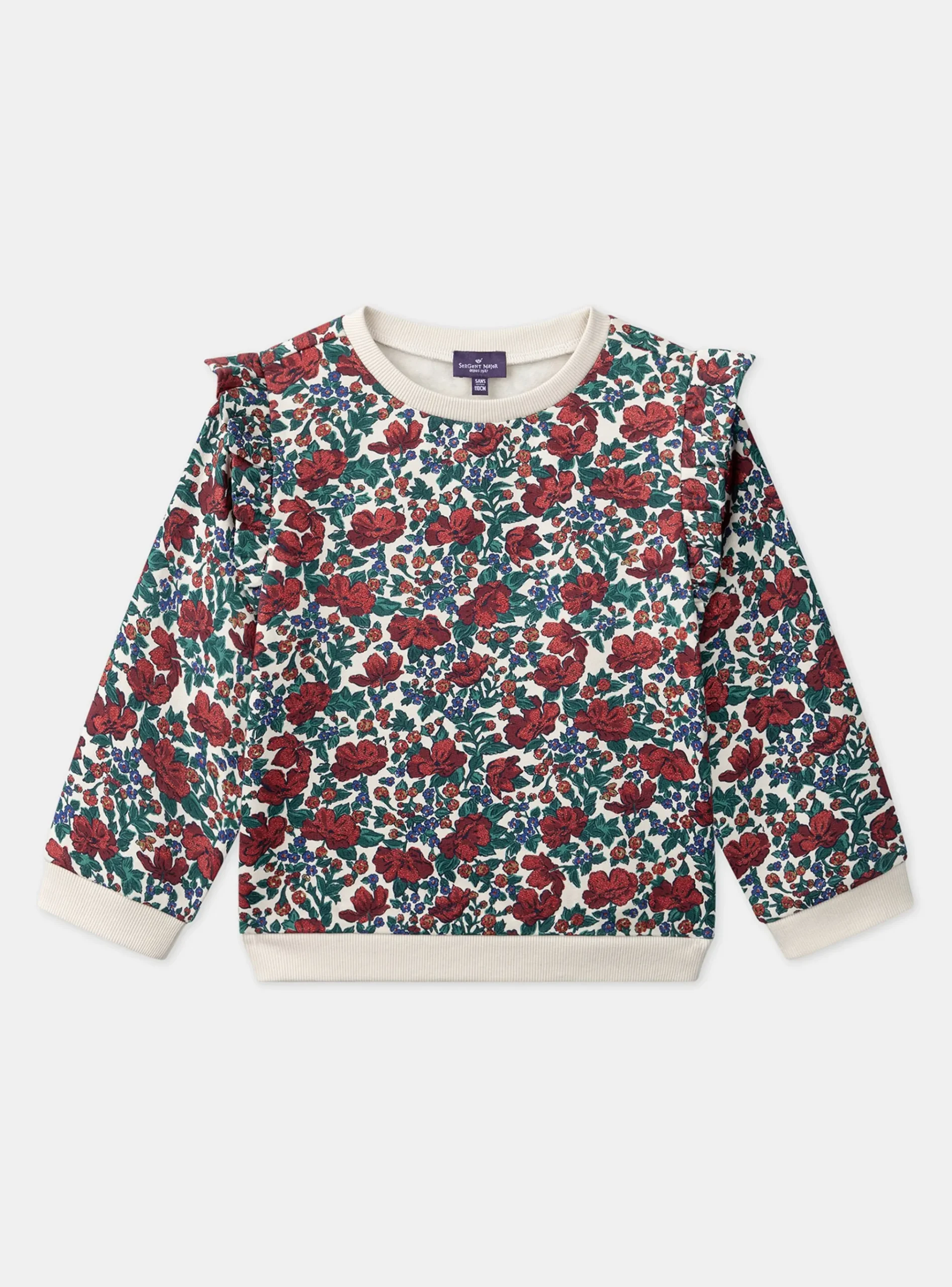 Sergent Major Pull, Gilet & Cardigan-Sweat Shirt Ecru
