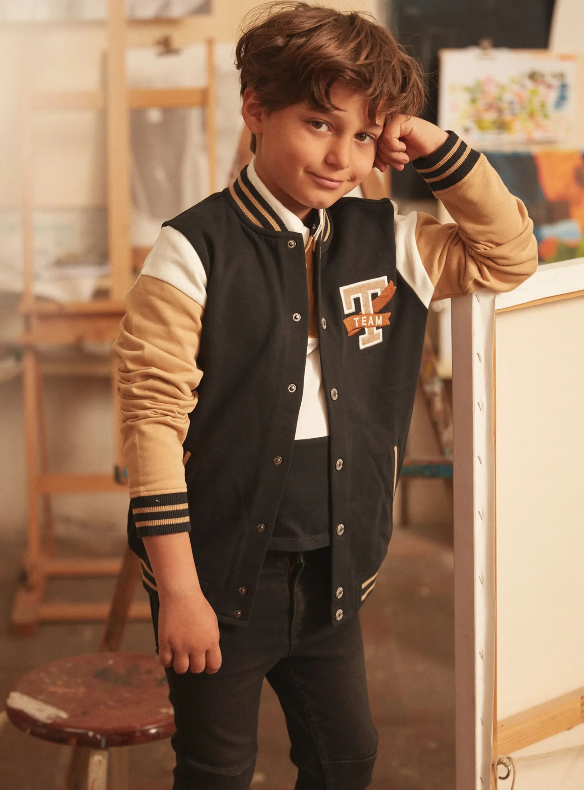Sergent Major Pull, Gilet & Sweat-Teddy Team